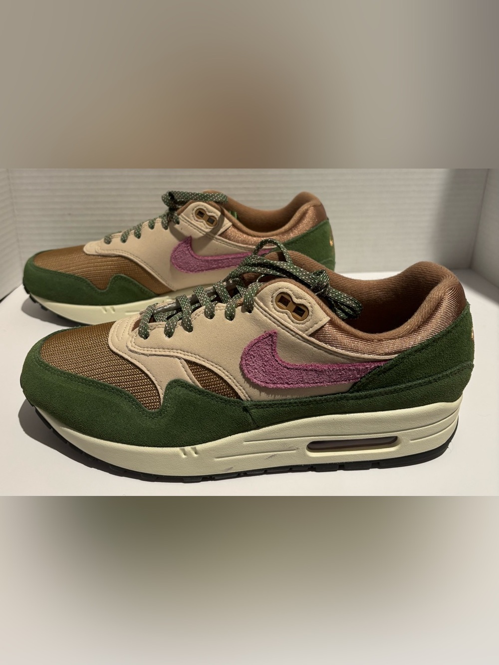 Nike Air Max 1 NH Treeline Men’s SZ 8.5 Women’s 9.5/10 DR9773-300 New No Box